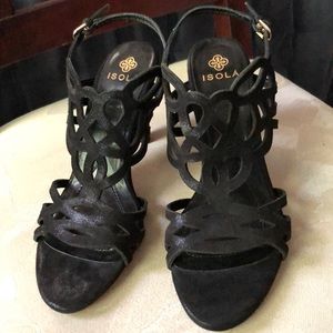 Strappy black heels🖤 from Isola